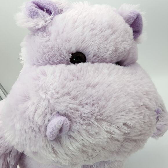 Bear Factory Hippo Plush 17" Light Purple Hippopotamus Stuffed Animal Toy 2001 - Picture 6 of 9
